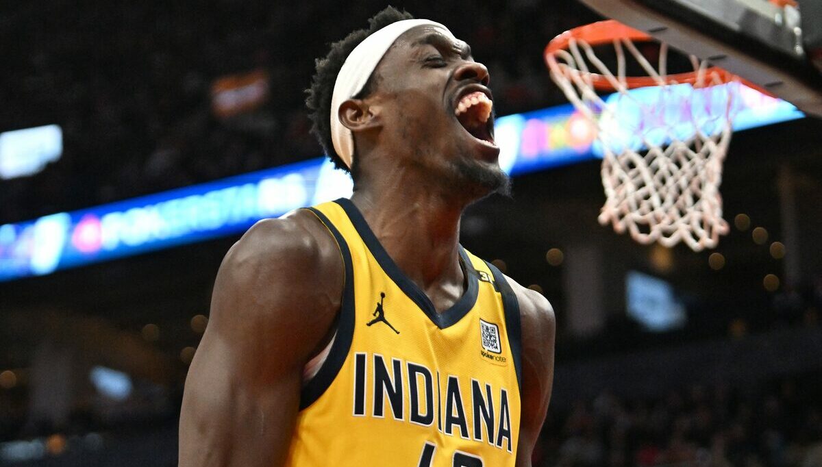 Pacers vs Thunder NBA Analysis, Odds, and Best Bet (3/29) Yellow Jersey Player Screaming.