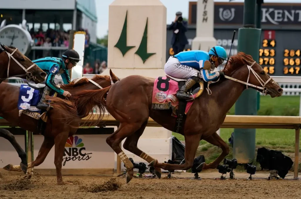 Mage wins Kentucky Derby after 7th horse dies at Churchill Downs