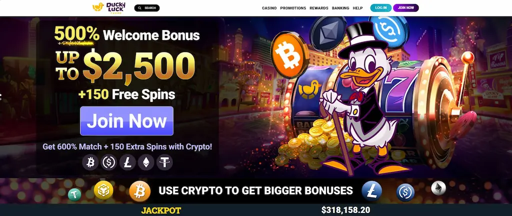 duckyluck casino best june 2026 mini review