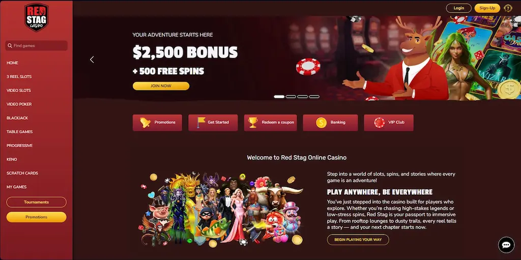 red stag casino best june 2026 mini review