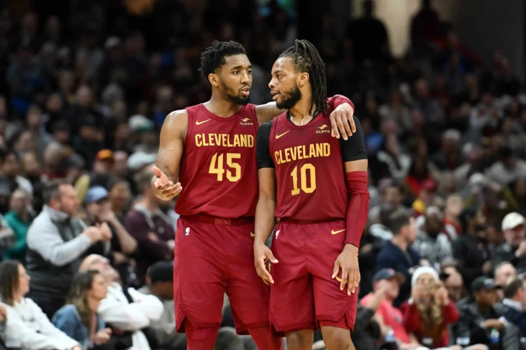 Cleveland Cavaliers Donovan Mitchell Darius Garland most popular nba teams