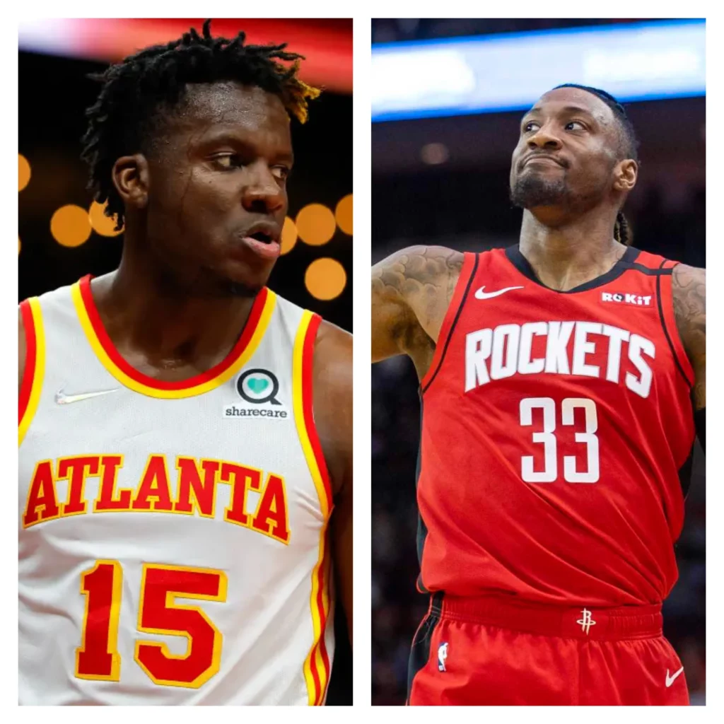 Clint Capela Hawks Robert Covington Houston Rockets