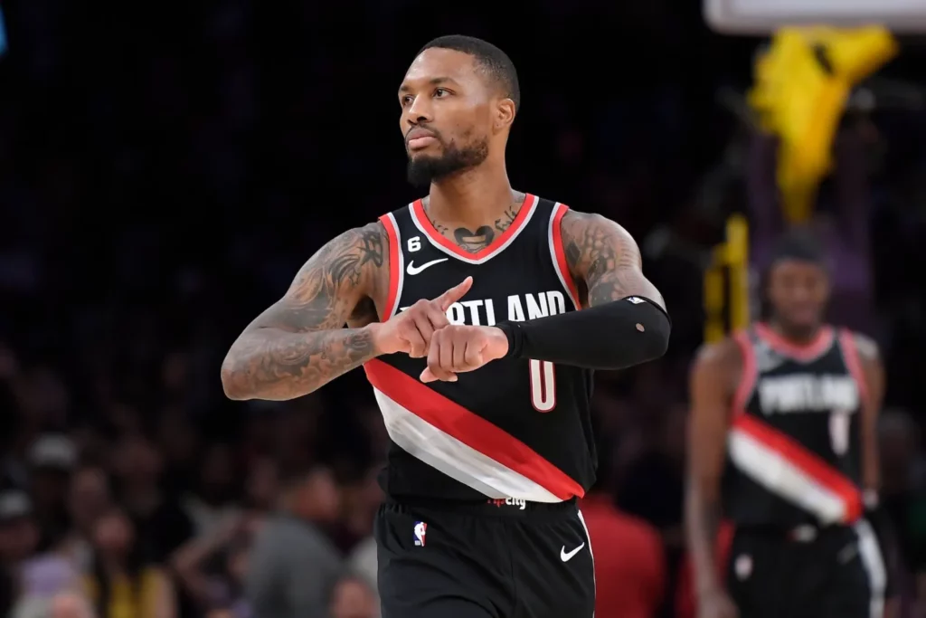 Damian Lillard Portland Trailblazers