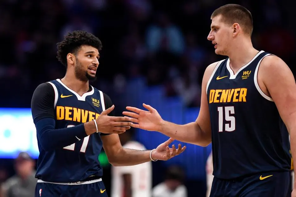 Denver Nuggets Jamal Murray Nikola Jokic most popular nba teams
