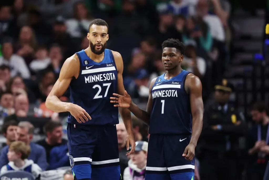 Minnesota Timberwolves Rudy Gobert Anthony Edwards most popular nba teams