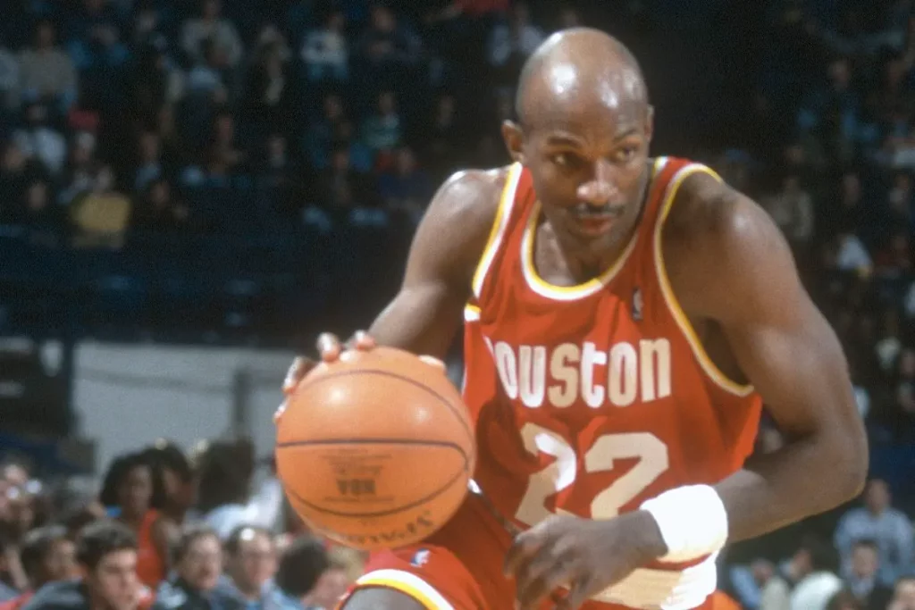 Clyde Drexler in Houston Rockets