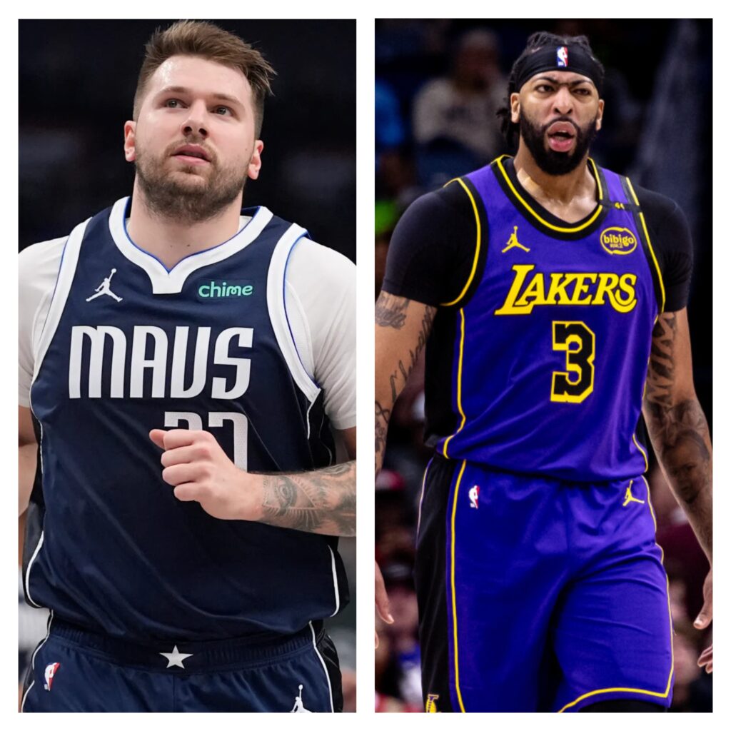 Luka Doncic traded for Anthony Davis