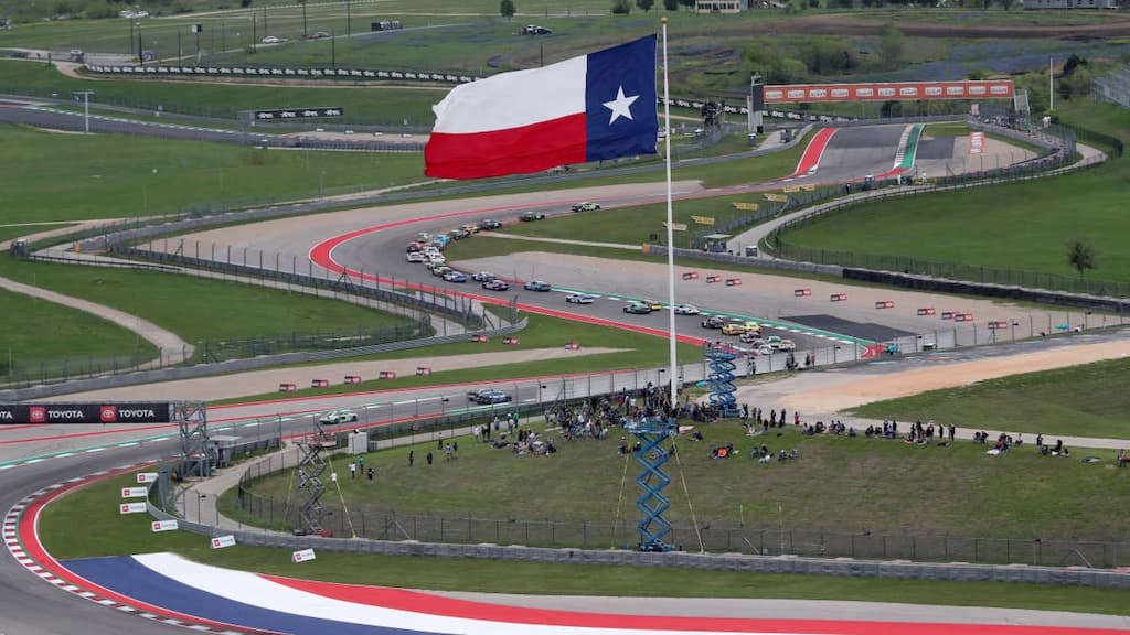 NASCAR racing at Circuit of the Americas in Austin, Texas, the site of the NASCAR Cup Series EchoPark Automotive Grand Prix