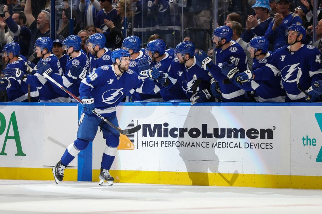 Brandon Hagel has been a SOG machine on the road.