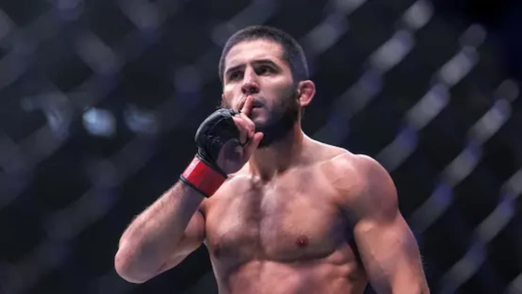 Islam Makhachev, who is currently one of the best fighters in the UFC (Ultimate Fighting Championship)