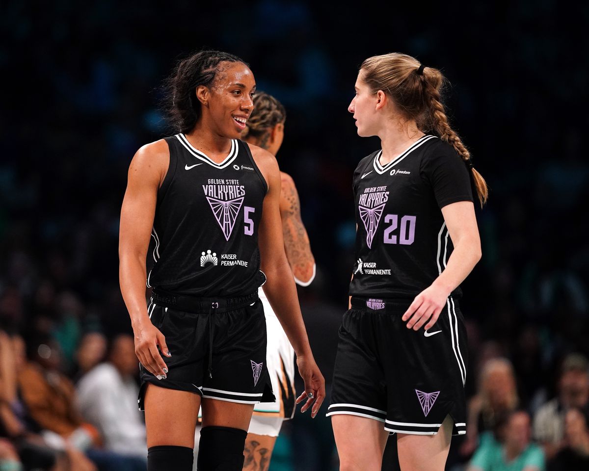 Kayla Thornton and Kate Martin