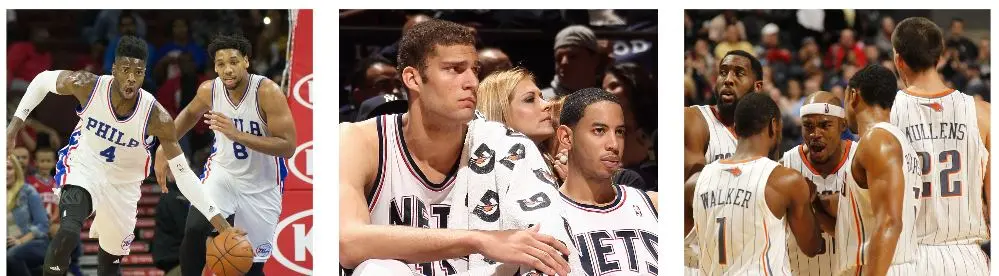 10 Teams with the Worst NBA Season Record of All Time