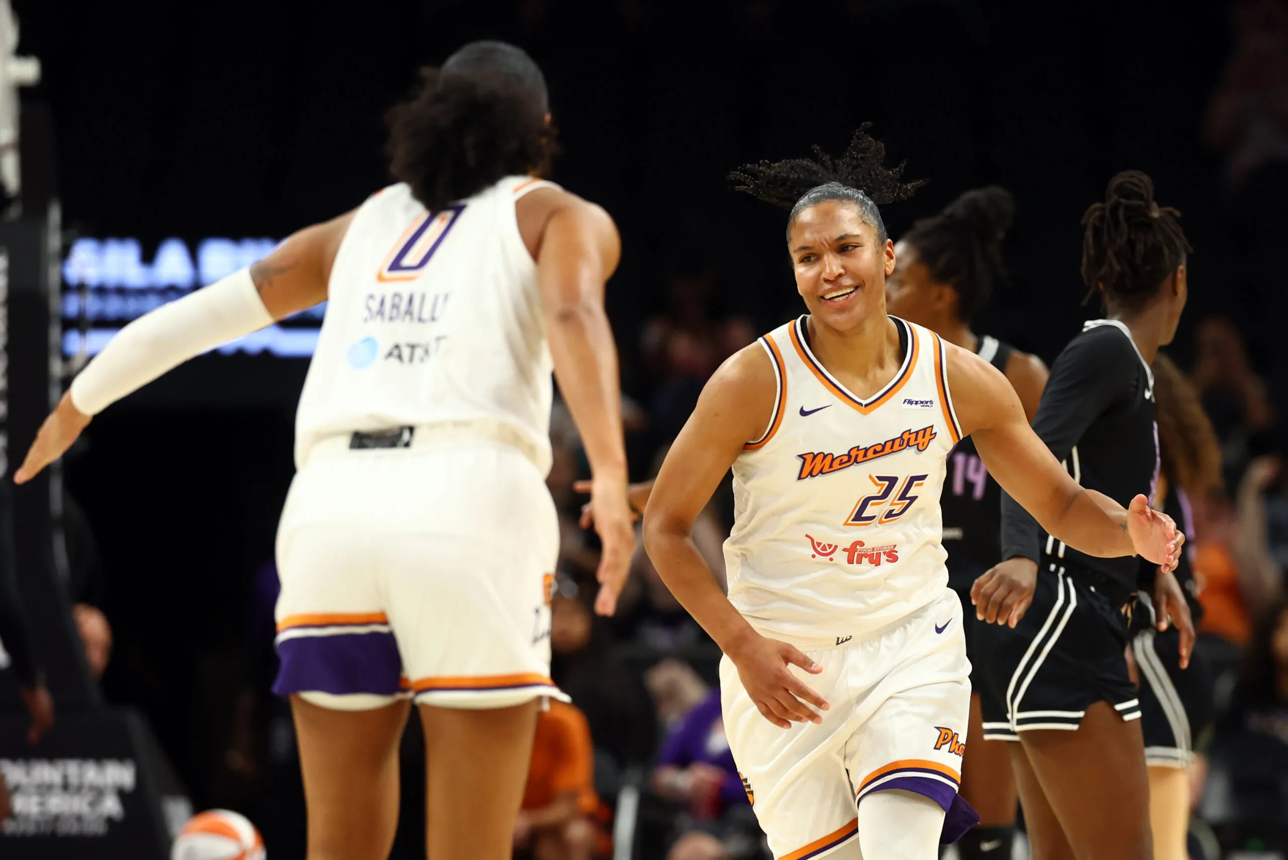 Alyssa Thomas and Satou Sabally