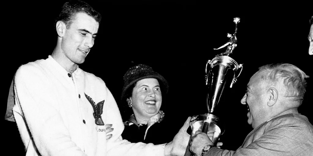 Bob Pettit St. Louis Hawks 1955-56 MVP