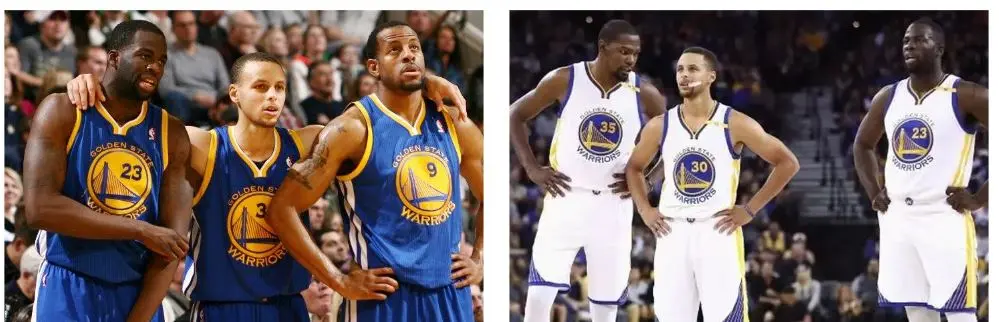 Golden State Warriors 2014-15, 2016-17 teams