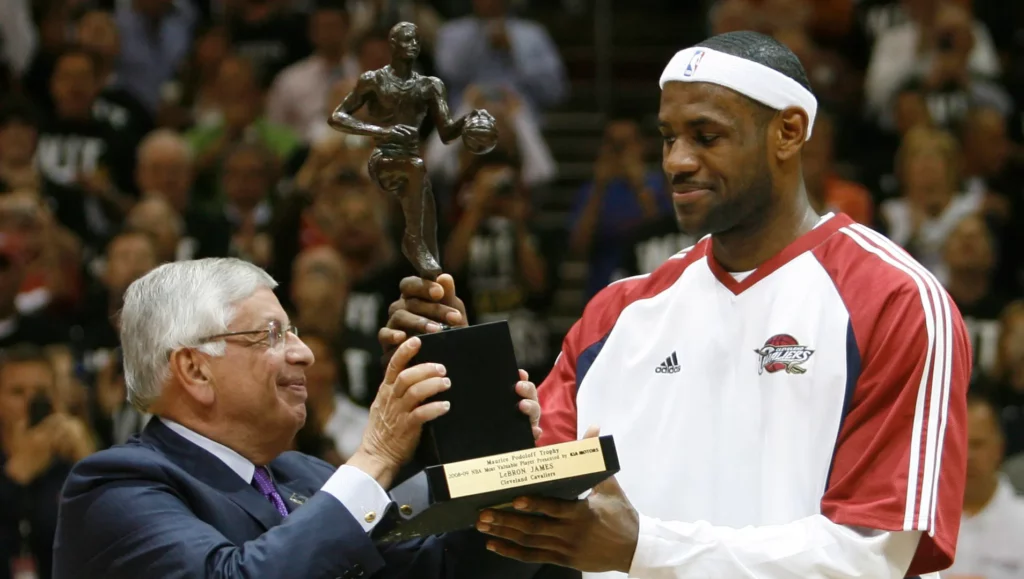 LeBron James Cleveland 2008-09 MVP