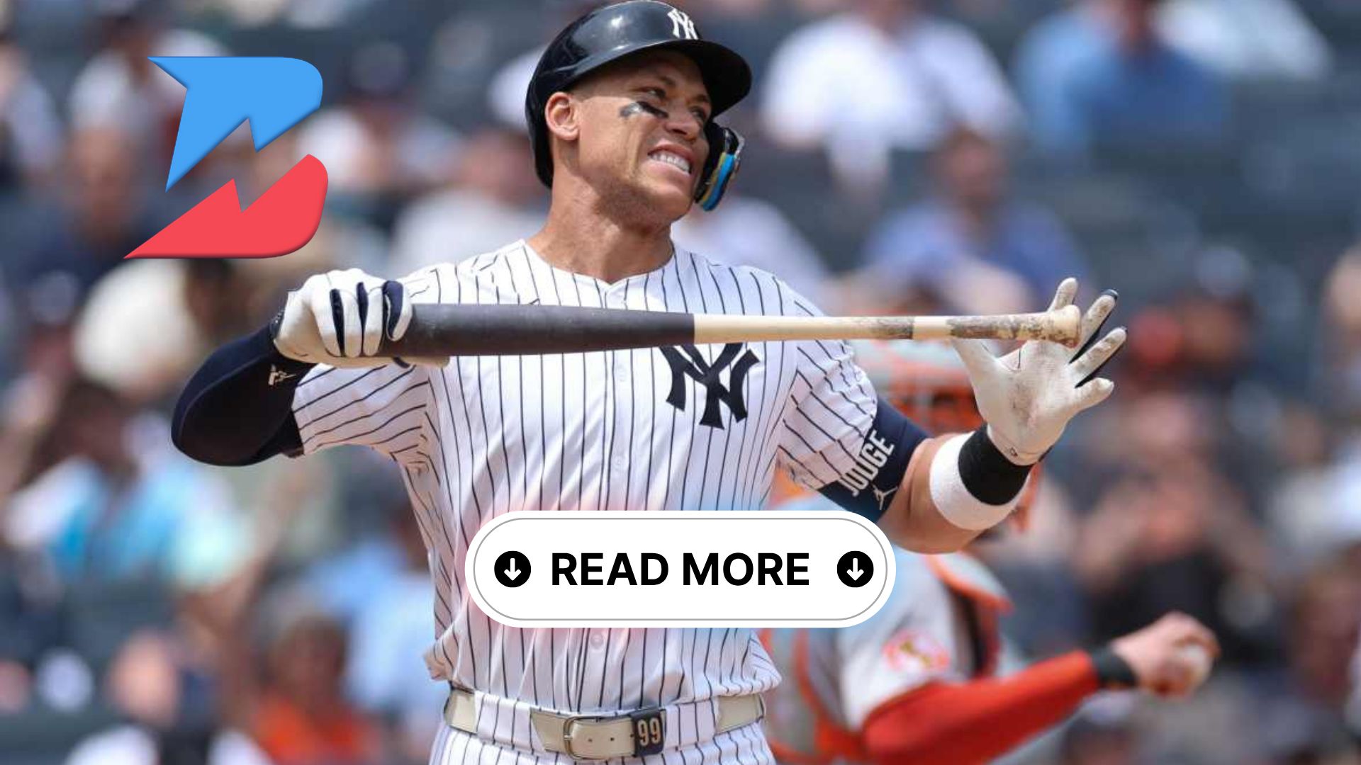 Aaron Judge upset after striking out - AL MVP picks