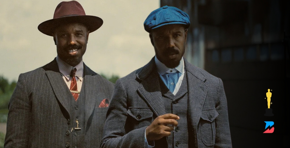 Michael B. Jordan playing twin Brothers in Ryan Coogler's Sinners. BetOnline's Entertainment Market: The Oscars 2025 Best Picture Odds