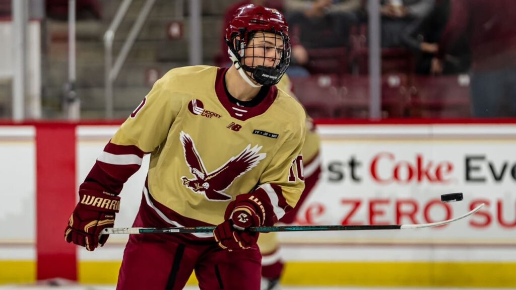 James Hagens is part of a deep top ten which includes many centers for the NHL draft