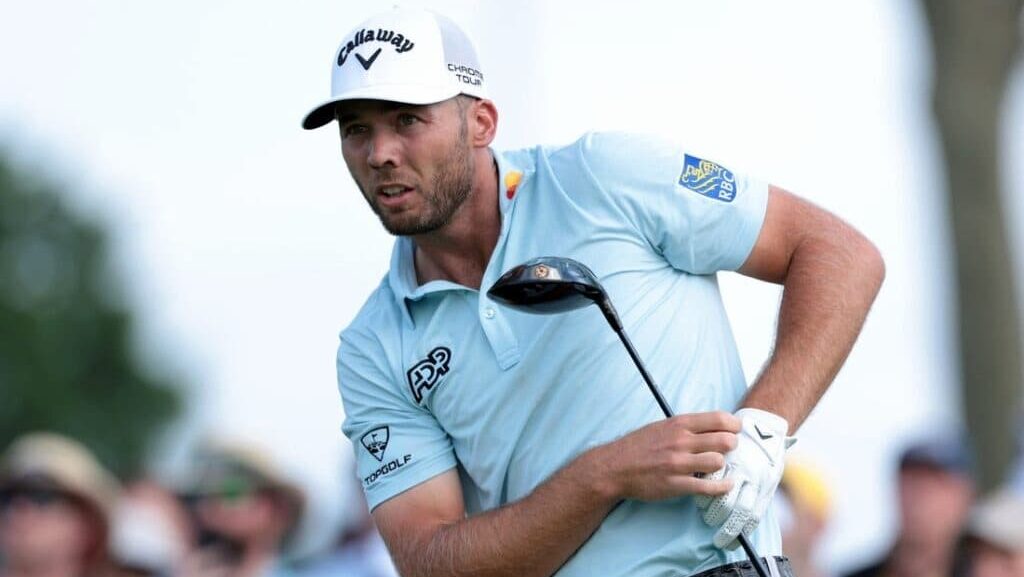 2025 U.S. Open leader and 54-hole favorite Sam Burns