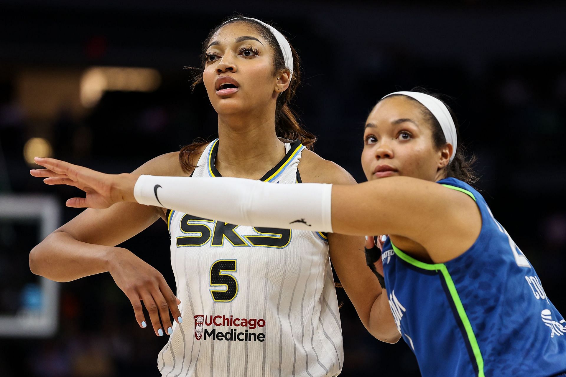 Angel Reese and Napheesa Collier