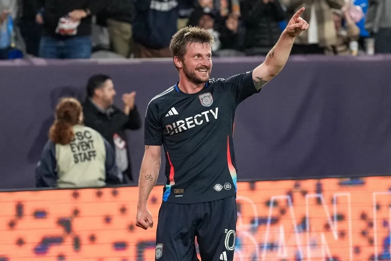 Anders Dreyer has been very involved in San Diego's offensive success this year - San Diego Portland Timbers MLS Picks