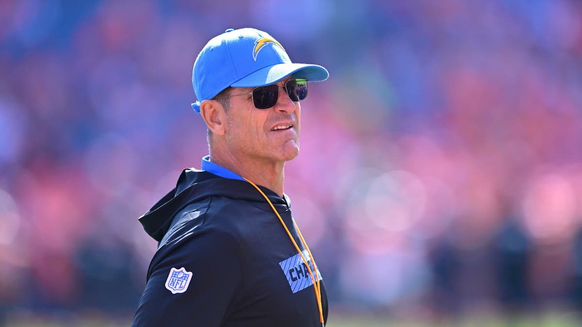 Jim Harbaugh leads the Chargers in his second season as Head Coach - AFC West Preview Picks Predictions