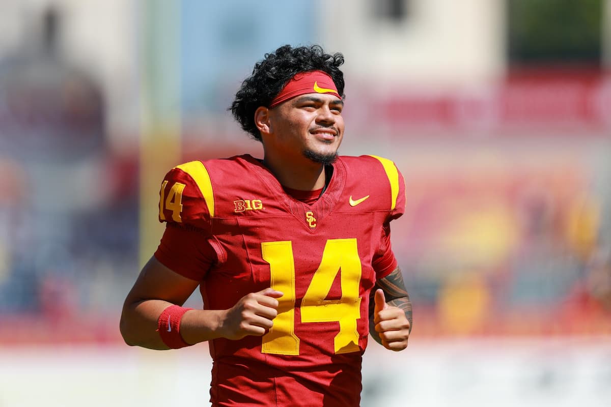Jayden Maiava is 5-1 as a starter at USC dating back to last season - USC Purdue Picks