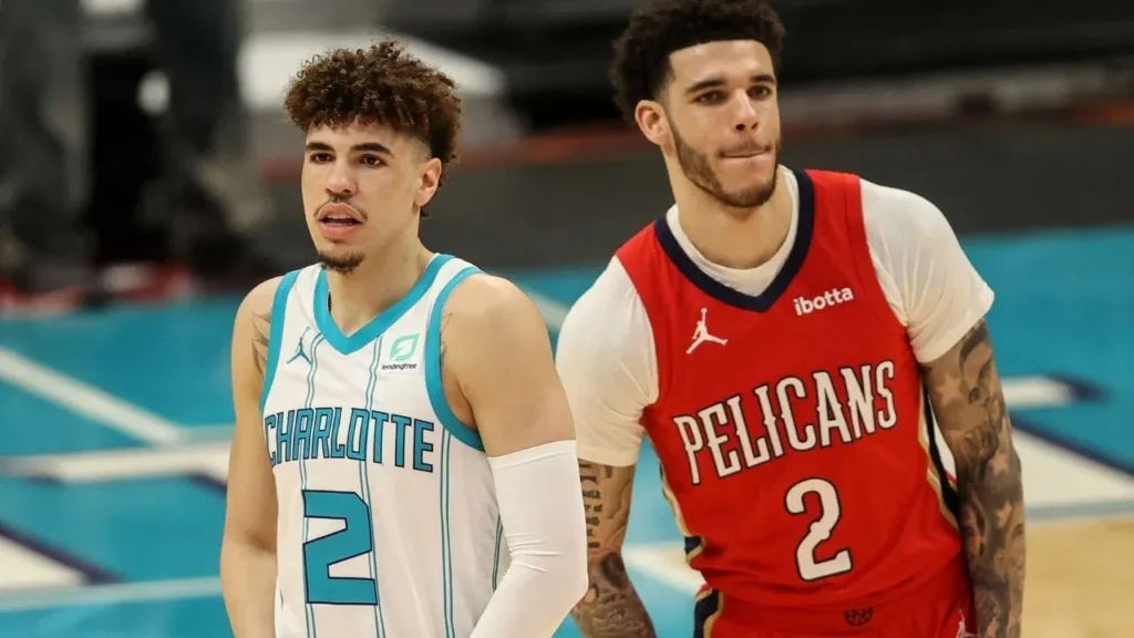 LaMelo and Lonzo Ball