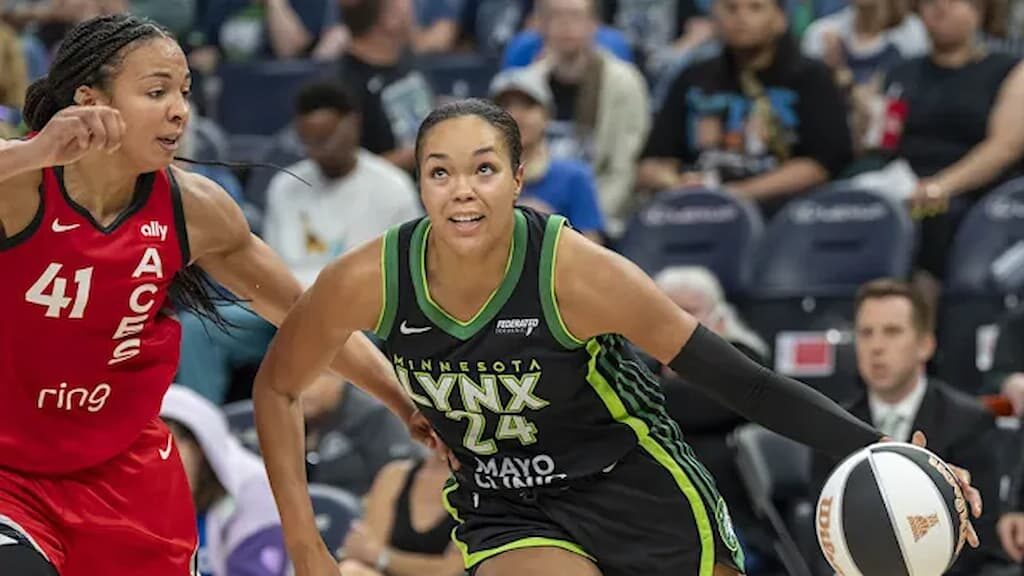 Minnesota Lynx star Napheesa Collier (right) - 2025 WNBA MVP Odds & Favorites