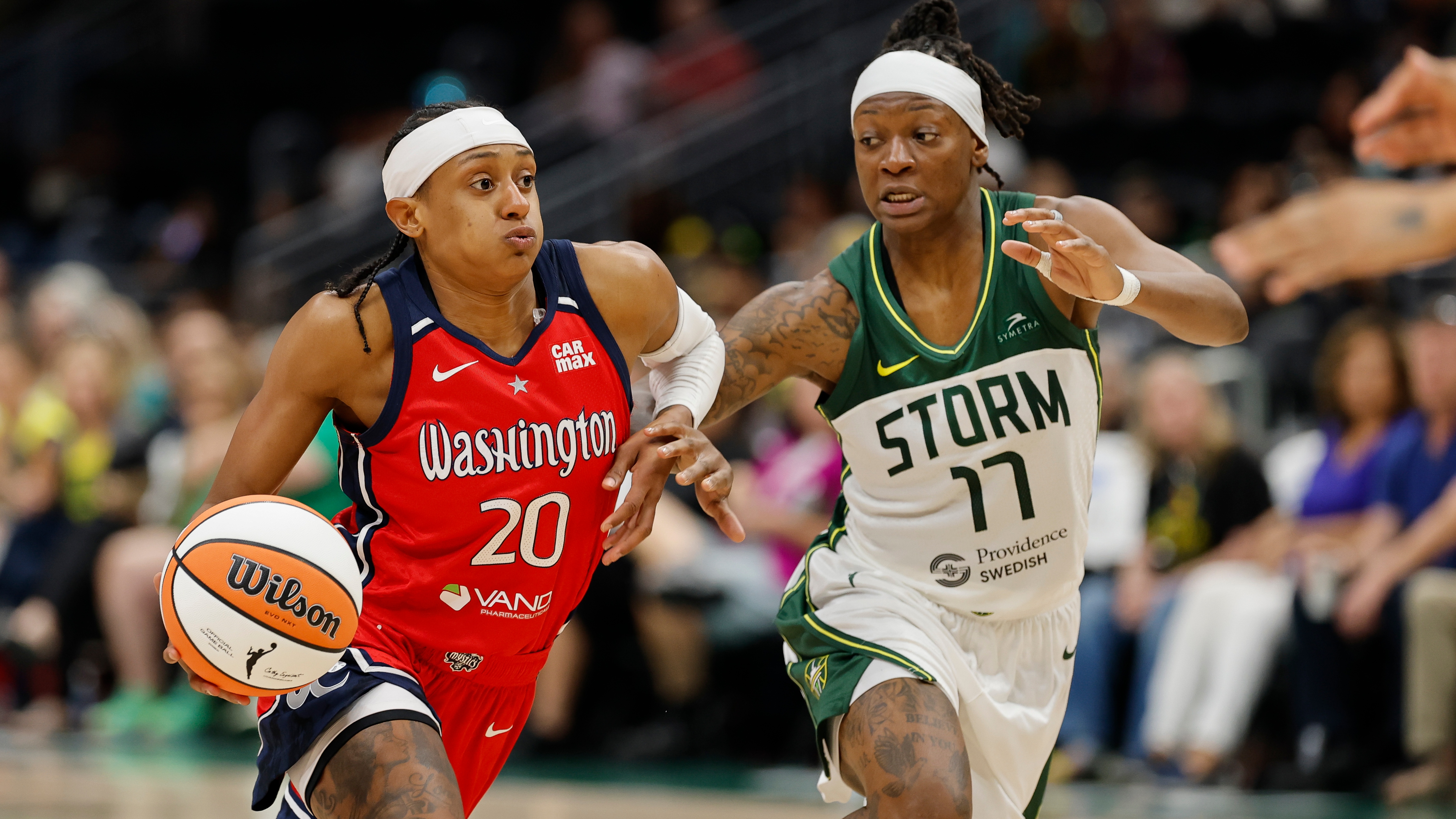 Brittney Sykes and Erica Wheeler