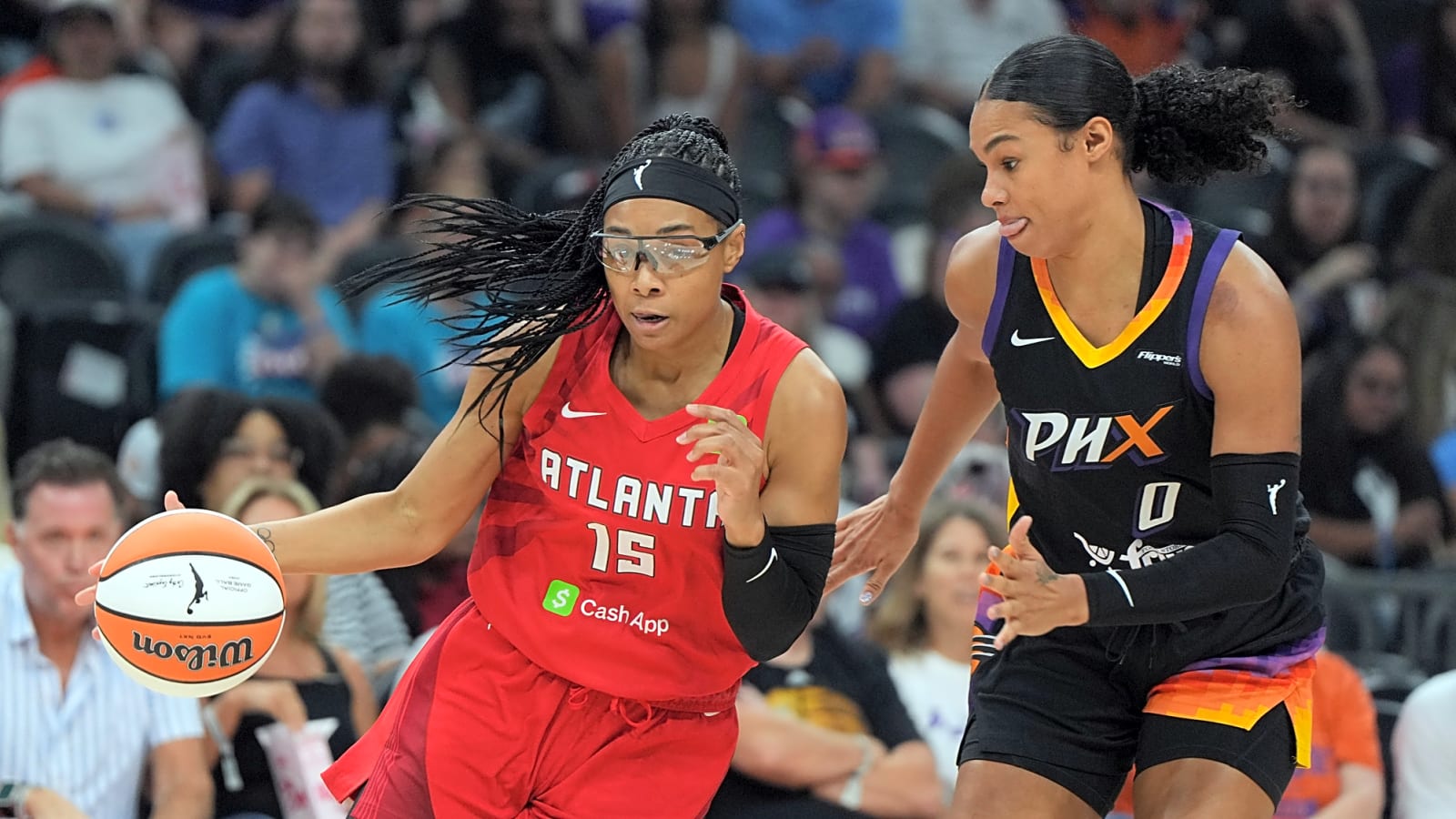 Allisha Gray and Satou Sabally