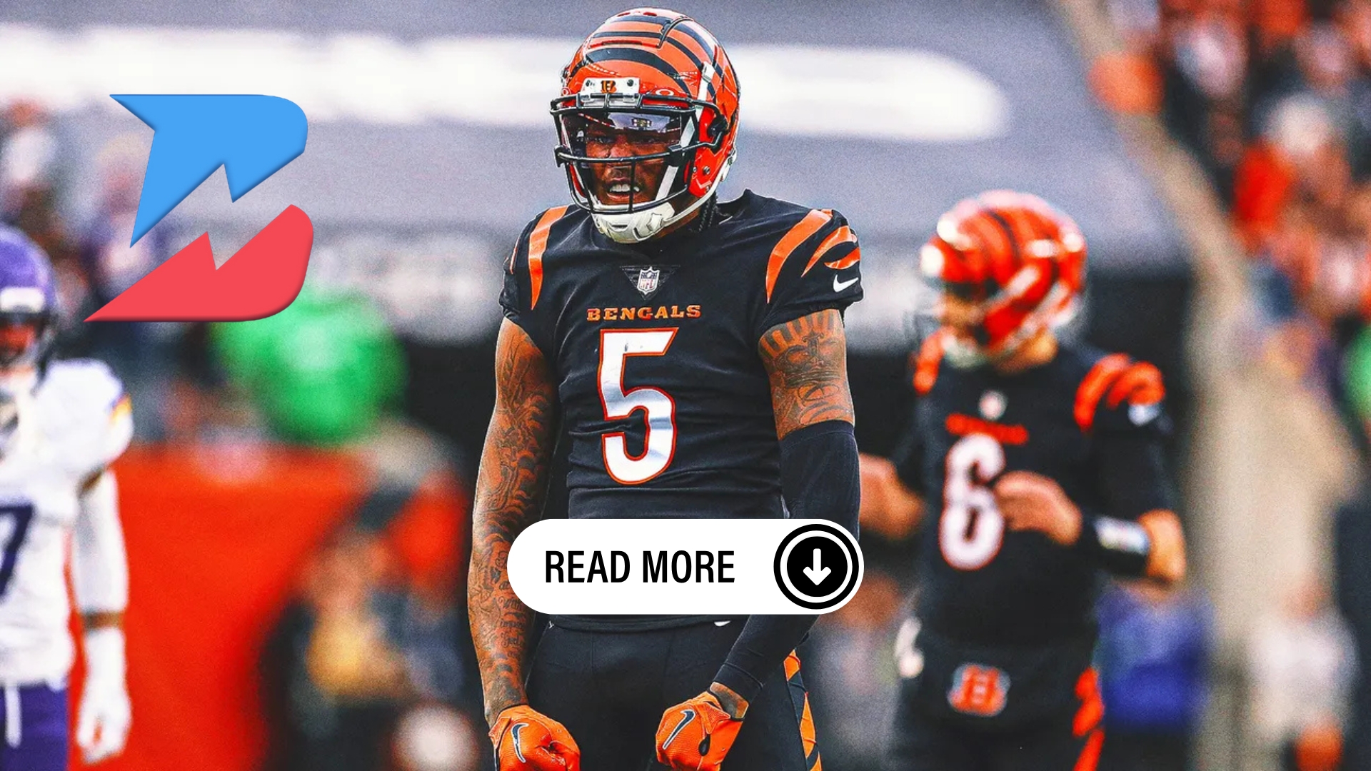 Tee Higgins signed a new contract with the Bengals this offseason - AFC North Preview Picks Predictions