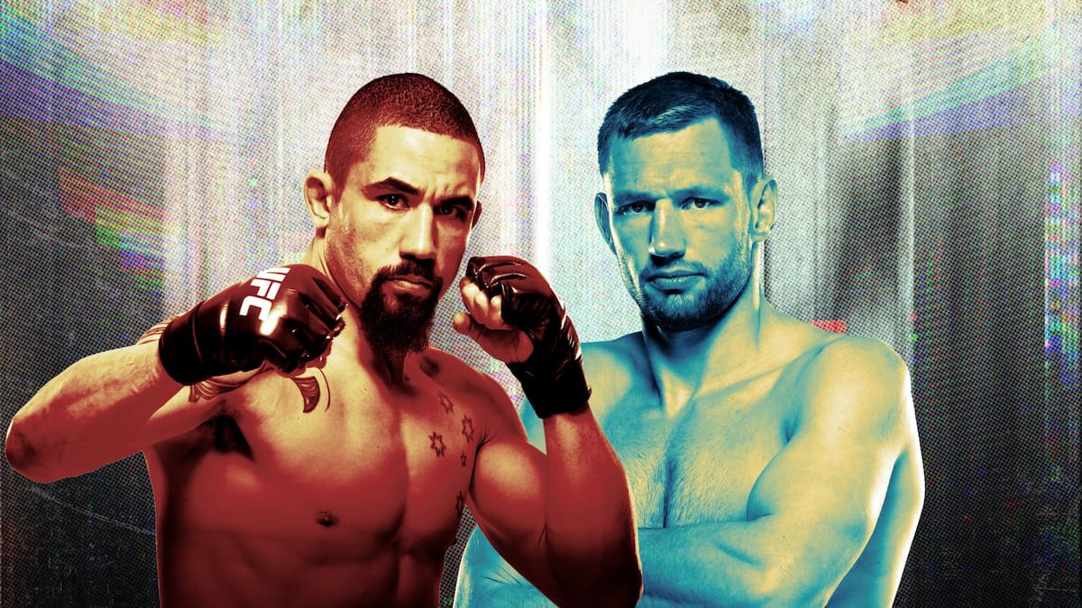 UFC Abu Dhabi Robert Whittaker vs Reinier De Ridder Fight Card Odds , Predictions , Watch Info & FAQ