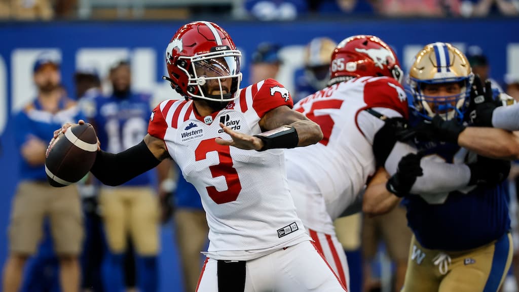 Calgary Stampeders quarterback Vernon Adams Jr. - Montreal Alouettes vs. Calgary Stampeders CFL Week 8 Prediction, Picks & Odds (7/24/2025)