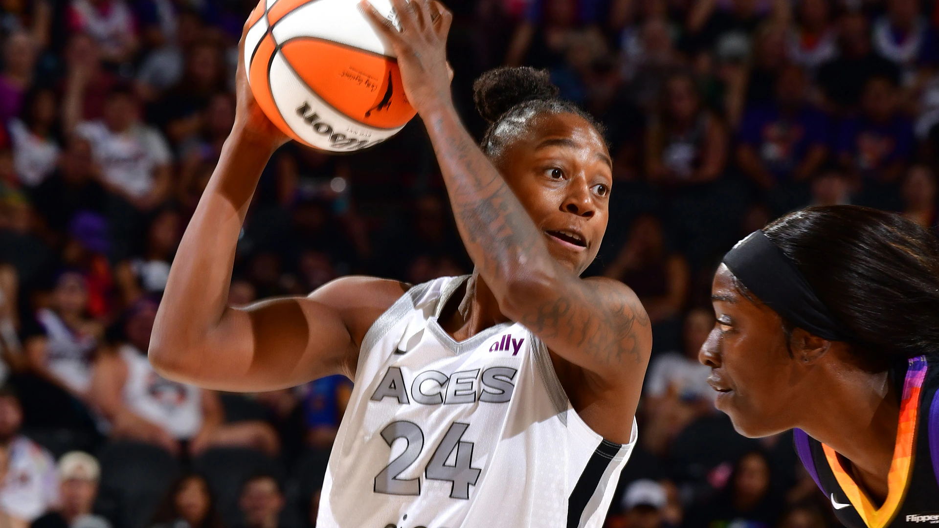 Jewell Loyd and Kahleah Copper