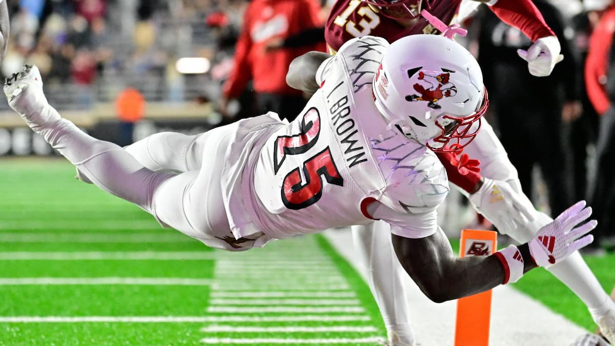 Isaac Brown ran for 1,173 yards and 11 TDs as a freshman last season - ACC Football Preview Picks Predictions