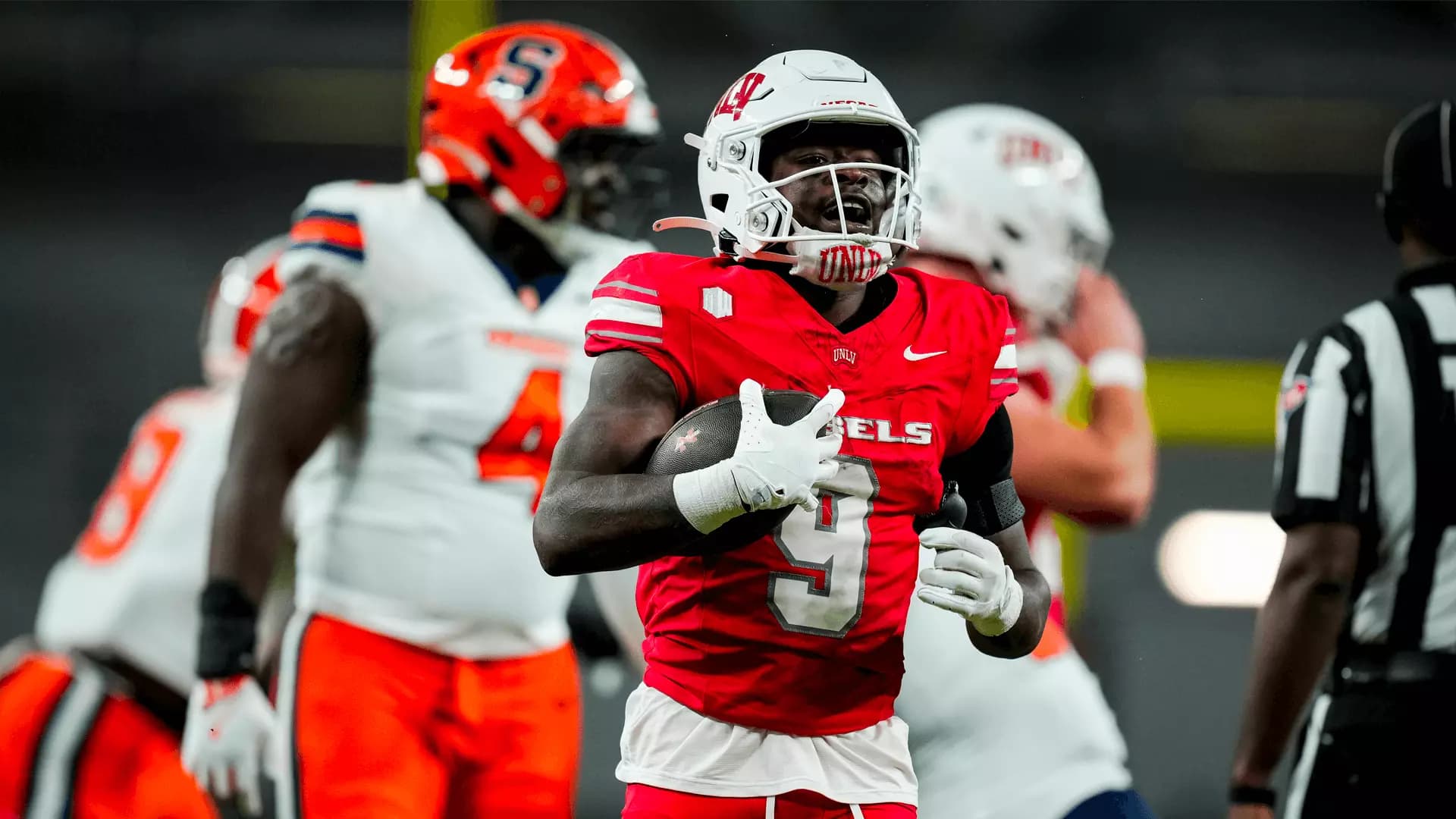 Jai'den Thomas and UNLV take on the Idaho State Bengals to begin their season - Idaho State UNLV Picks