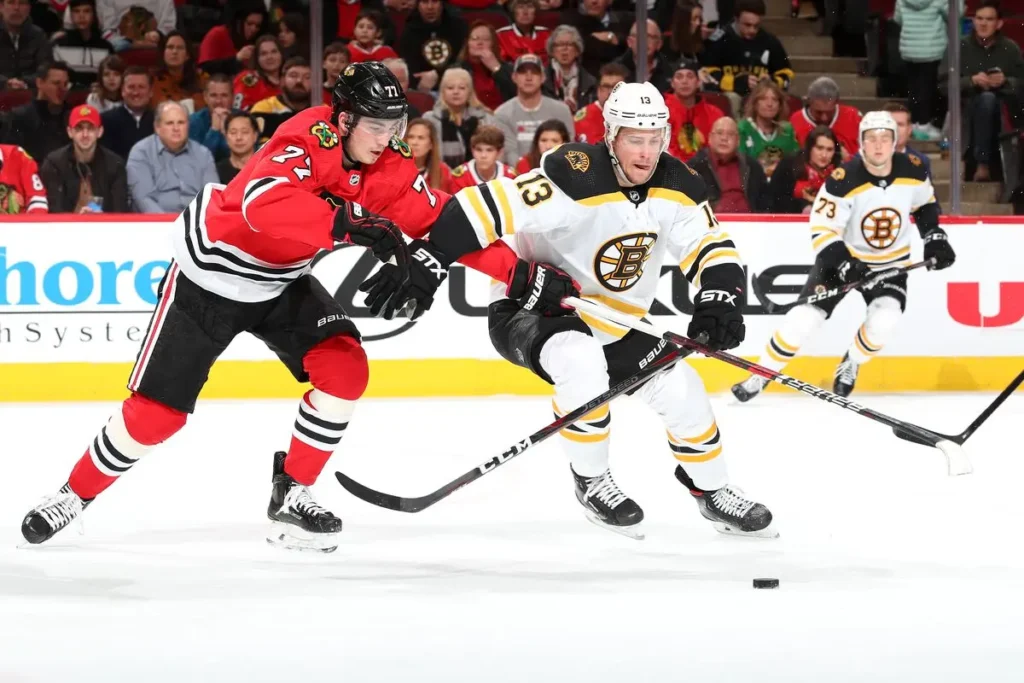 NHL Boston Bruins vs Chicago Blackhawks