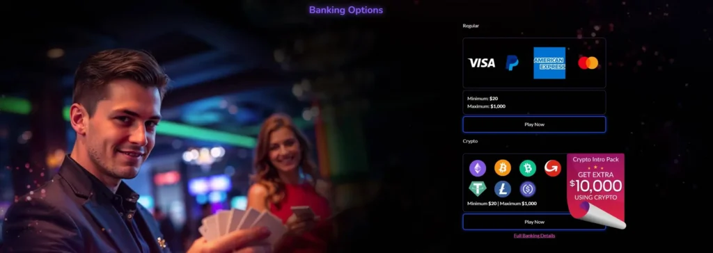 OnlineCasinoGames Banking Options