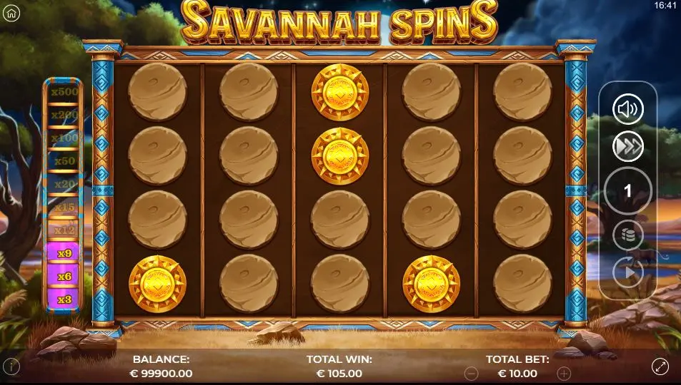 Savannah Spins Bonus Spins