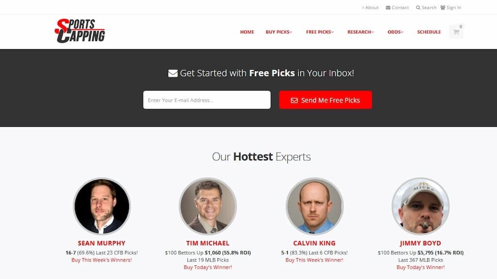 SportsCapping.com, one of the best sites for premium sports betting picks