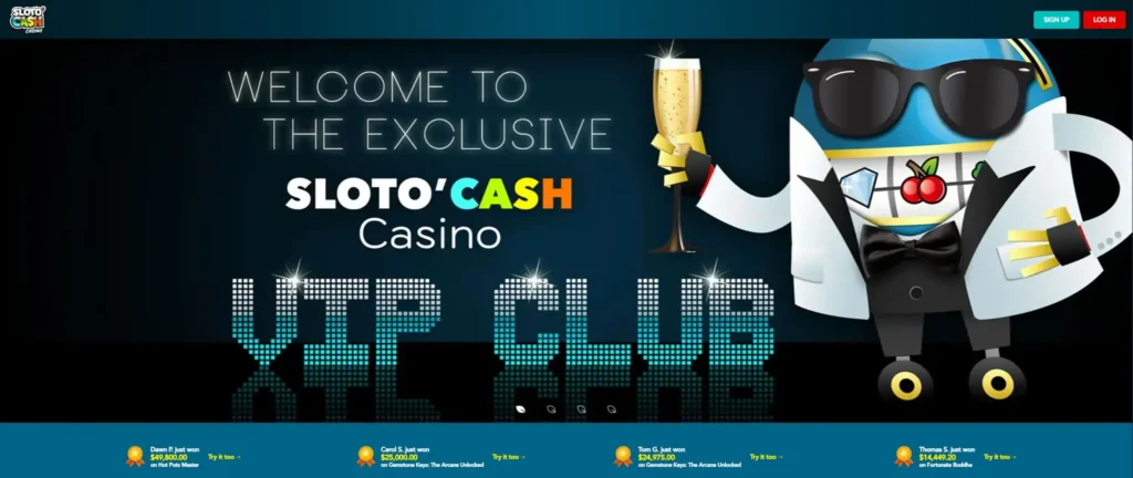 SlotoCash Casino VIP Club