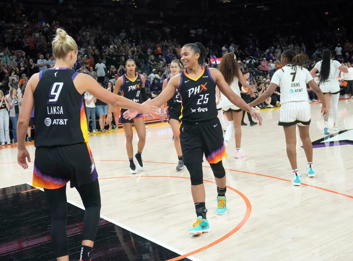 Alyssa Thomas and Kitija Laksa