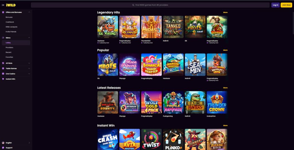 iWild Casino review