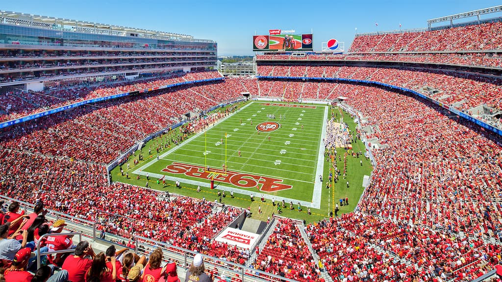 Levi's Stadium, the home of the San Francisco 49ers and the venue for Super Bowl 60