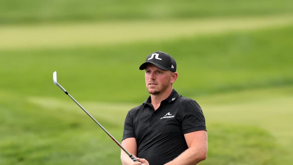 Golfer Matt Wallace, one of the favorites to win the 2025 Danish Golf Championship