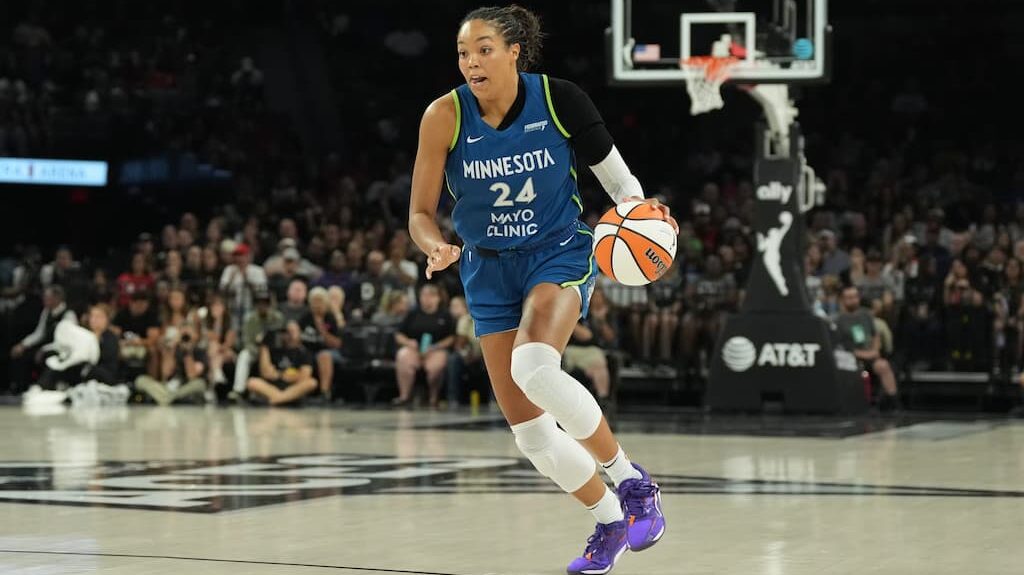 Minnesota Lynx star and 2025 WNBA MVP favorite Napheesa Collier - 2025 WNBA MVP Championship Odds & Favorites