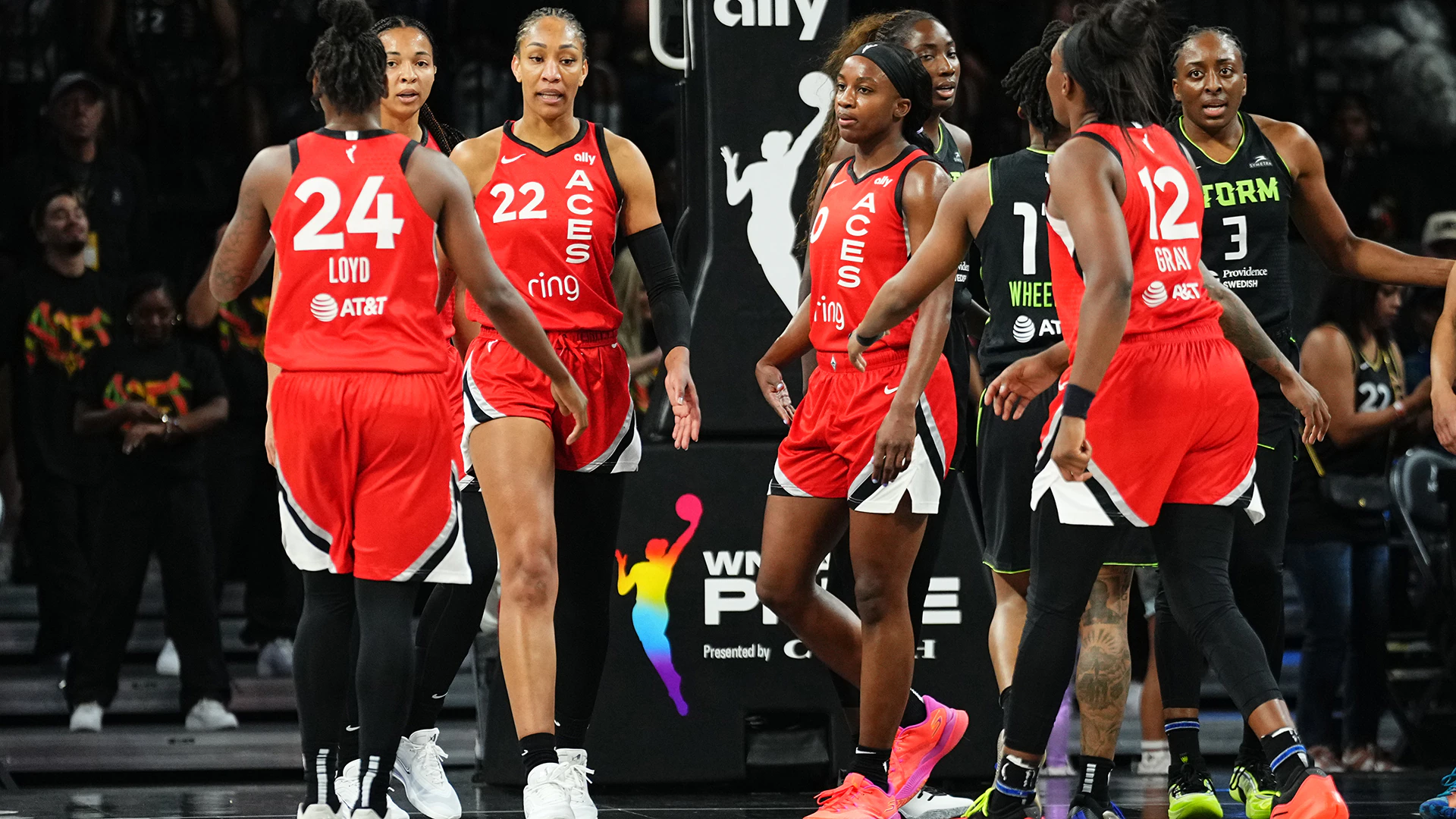 Las Vegas Aces players