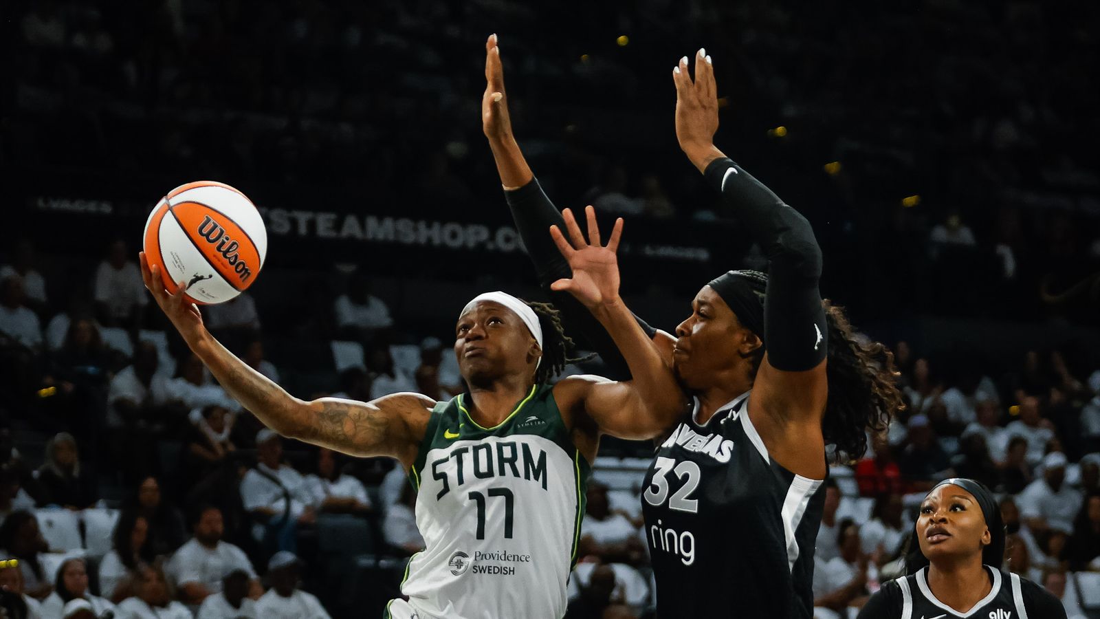 Erica Wheeler and Cheyenne Parker-Tyus